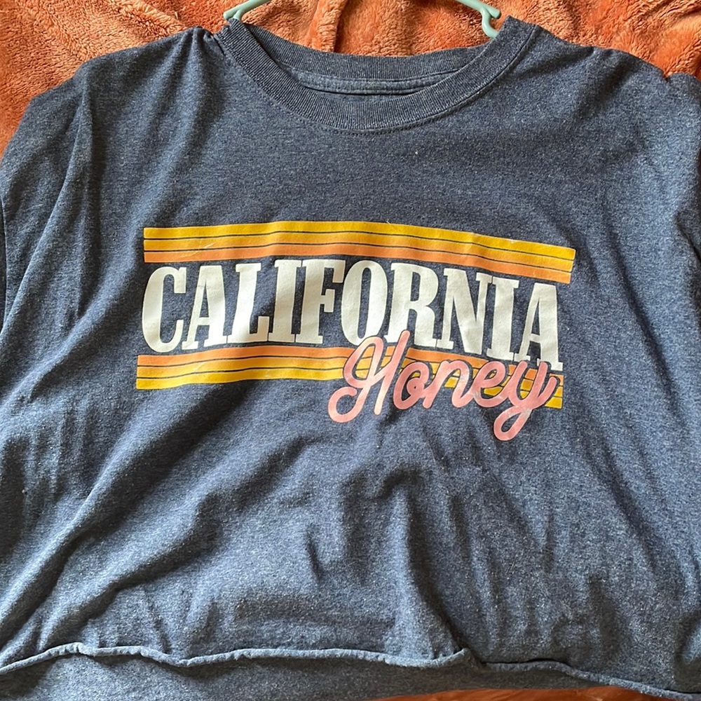 XL oversized crop top